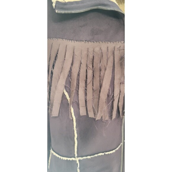 Vintage Y2K Fuda New York Fringe Jacket - Picture 3 of 5